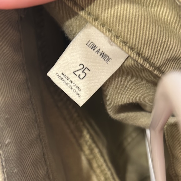 Urban Outfitters Green Low A-Wide Legged Jeans - Picture 3 of 3